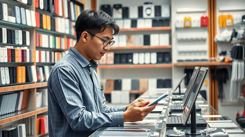 Phần mềm quản lý cửa hàng phụ kiện điện thoại