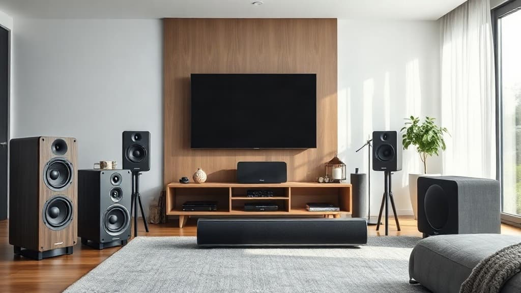 Các loại loa nghe nhạc gia đình
