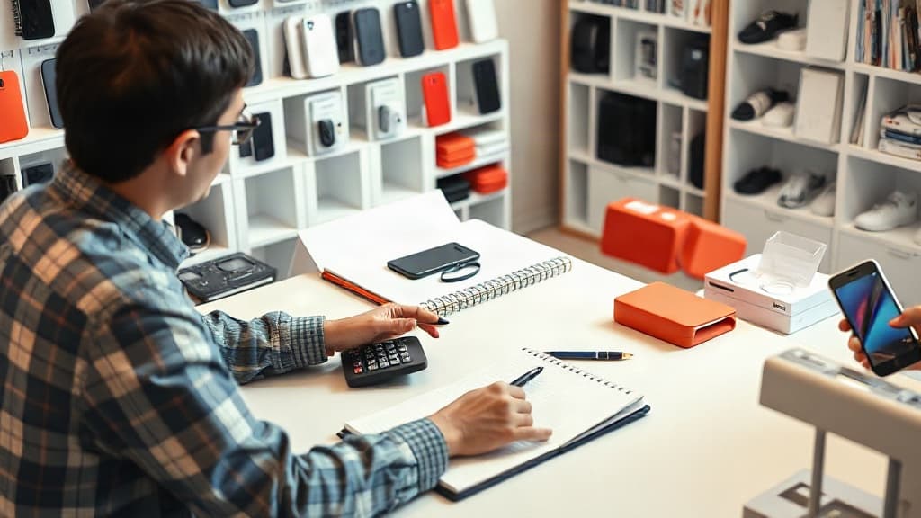 Cách nhập sỉ phụ kiện điện thoại cho người mới mở shop
