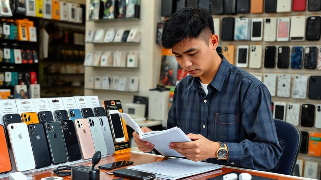 Kinh doanh phụ kiện điện thoại cần giấy phép gì