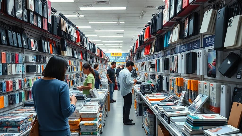 Nguồn sỉ phụ kiện điện thoại cho người mới kinh doanh