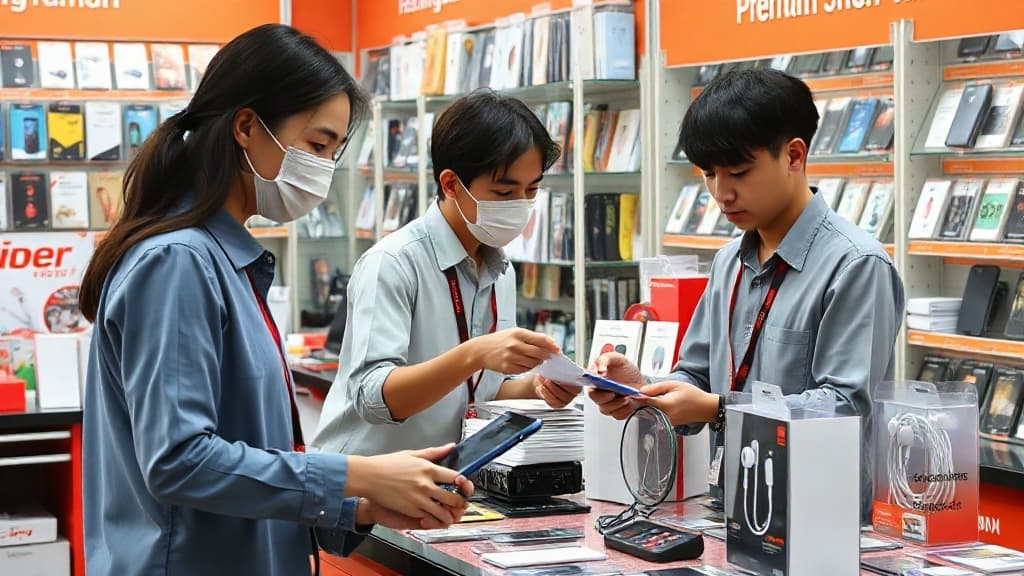 Nguồn sỉ phụ kiện điện thoại cho đại lý